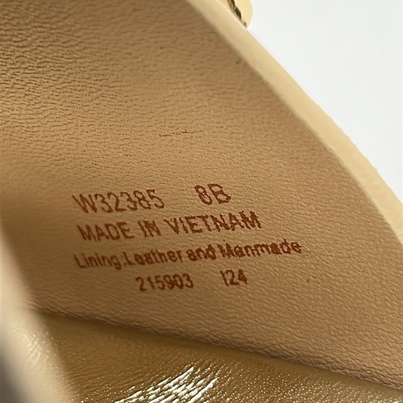 Cole Haan Marisol Soft Gold Leather Footbed Sandals Size 8B NWT - Picture 8 of 9